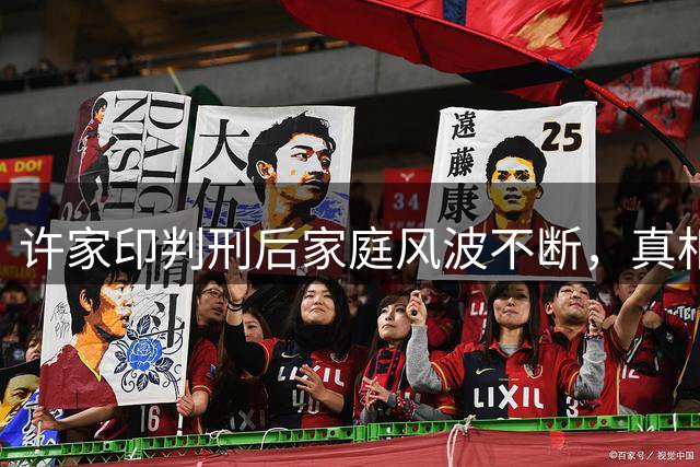 许家印判刑后家庭风波不断，真相如何？